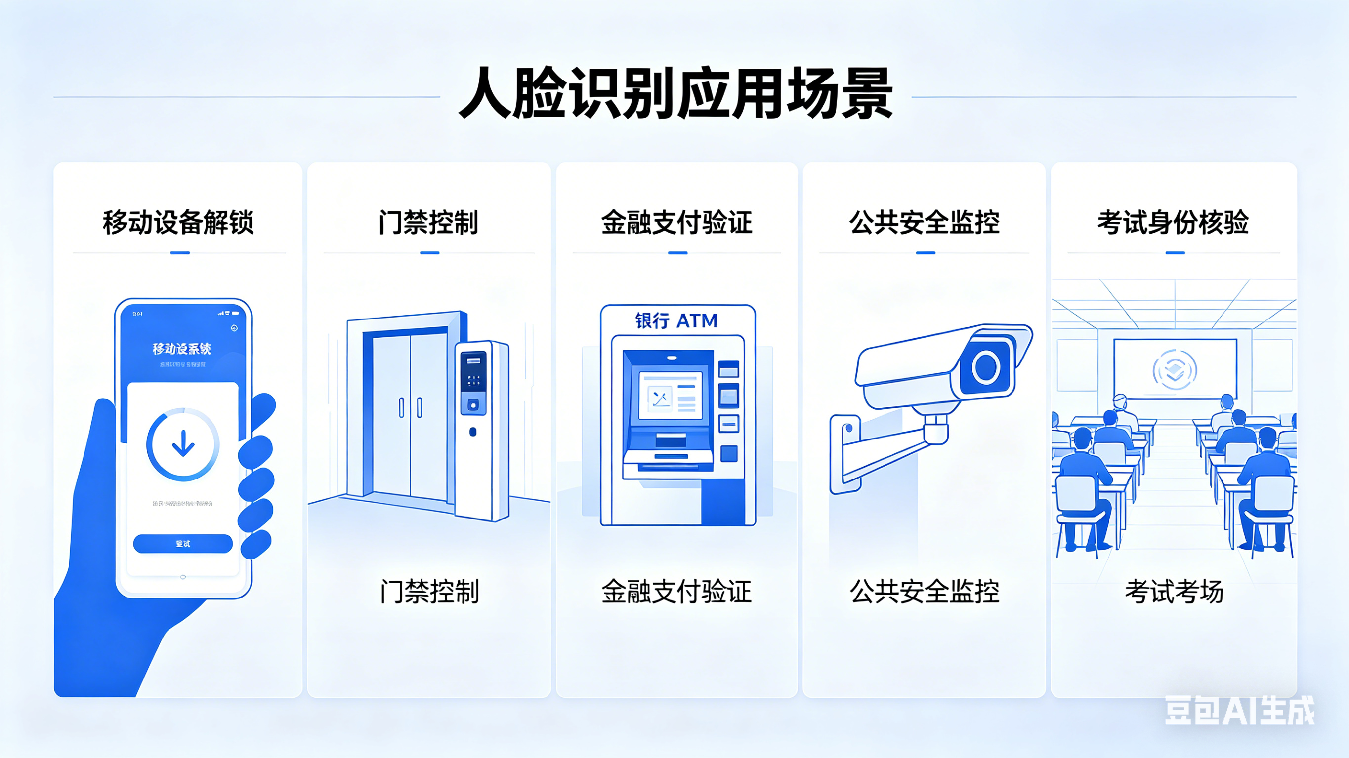 人脸识别应用场景